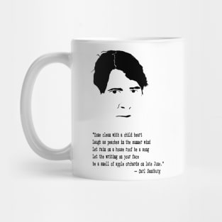 Carl Sandburg Quote Mug